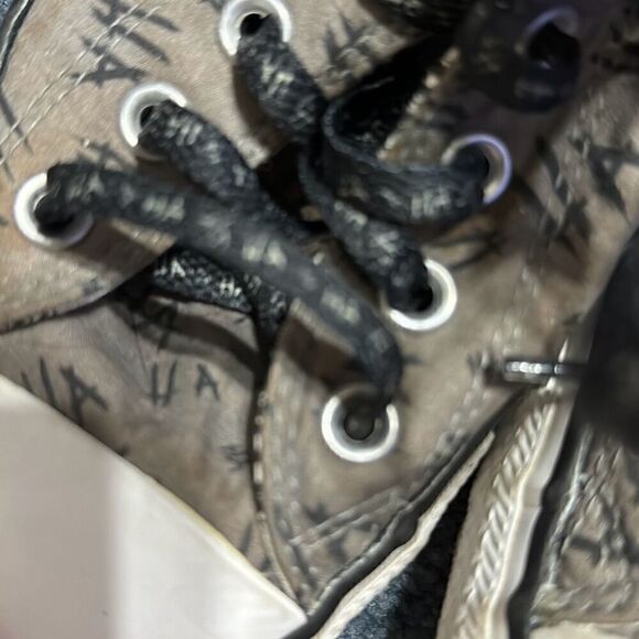 Converse DC Comics The Joker Chuck Taylor High Top Sneakers Unisex Men 7 Women 9 - Picture 9 of 10